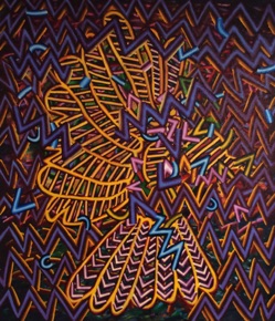 Small Bird at Night,
Oil, 181 x 158cm Small Bird at Night,
Oil, 181 x 158cm